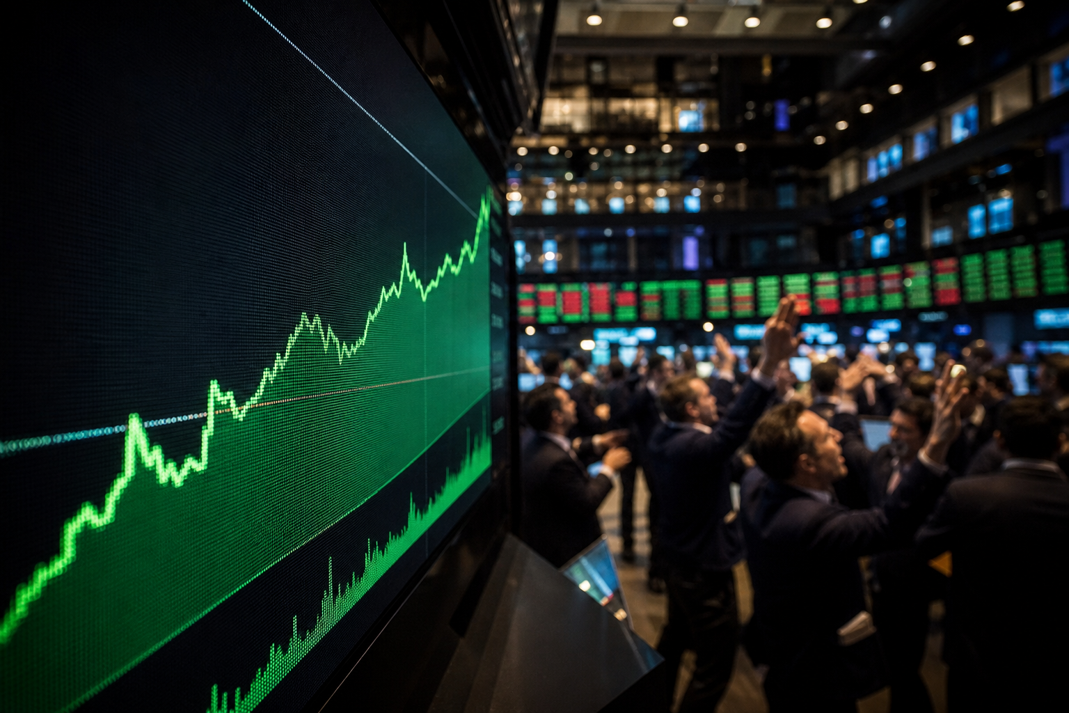 US Stocks Surge as Peace Hopes Drive Market Sentiment